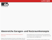 Tablet Screenshot of ibk-villingen.de